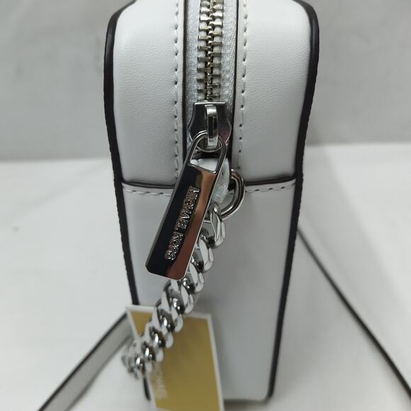 Michael Kors Jet Set Multicolor Leather Airplane Printed Crossbody Bag - NWT - Picture 7 of 14